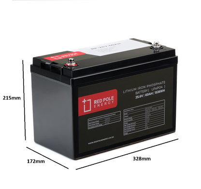 24V 60Ah 1440Wh Lithium Battery