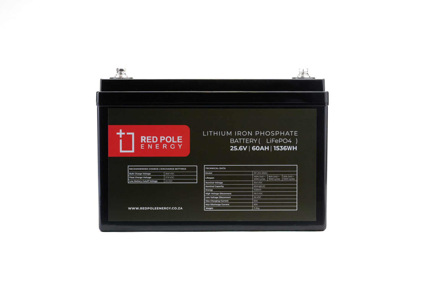 24V 60Ah 1440Wh Lithium Battery