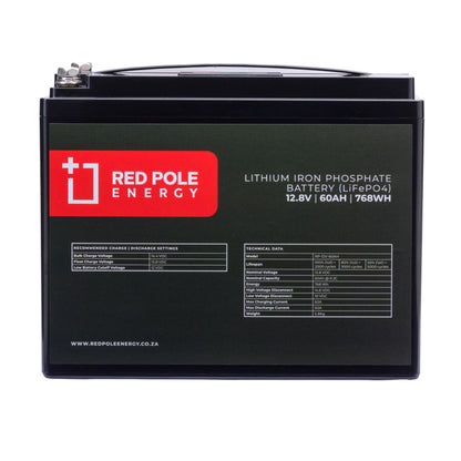 12V 60Ah 720Wh Lithium Battery