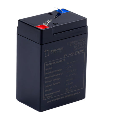 6V 4Ah Lithium Battery | Magneto replacement battery