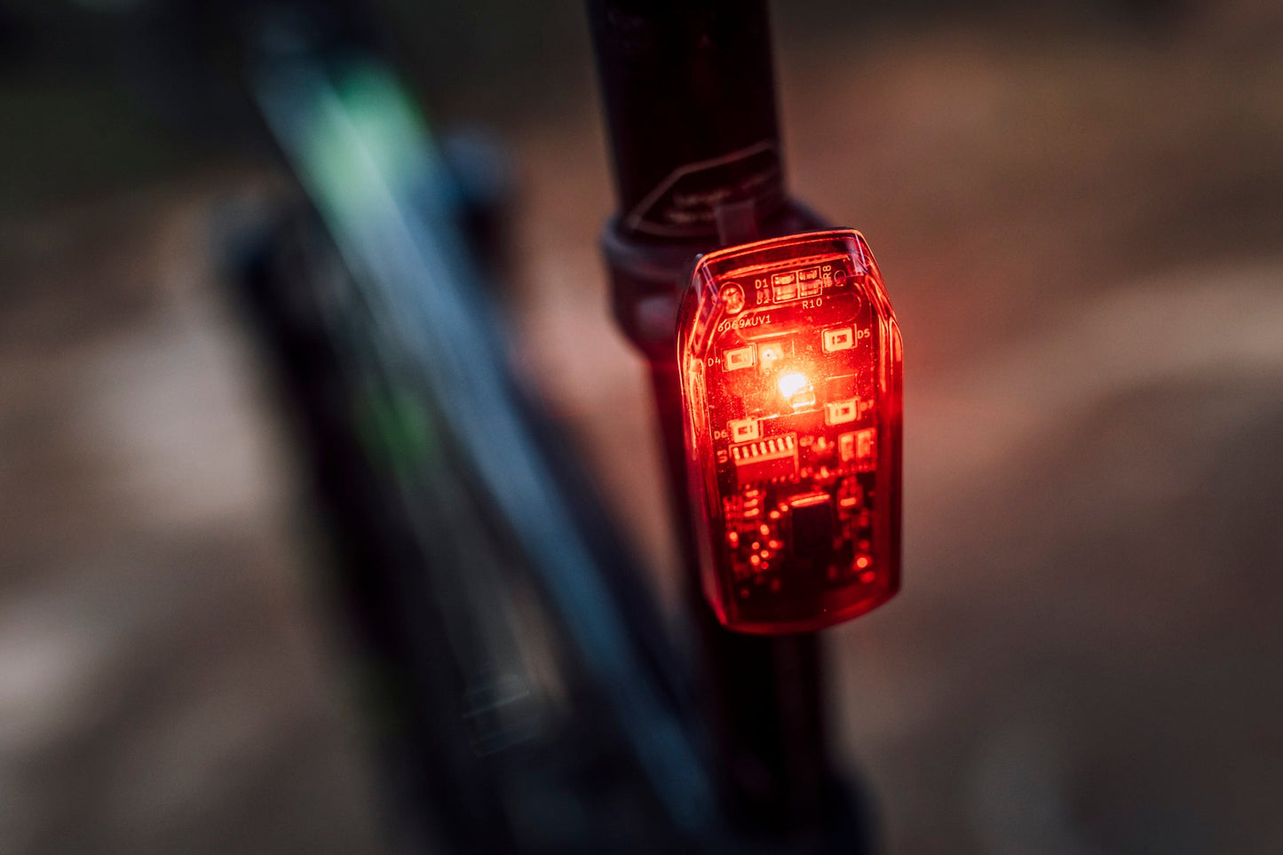 "Sensor" Bicycle Red Tail Light with Brake Sensor