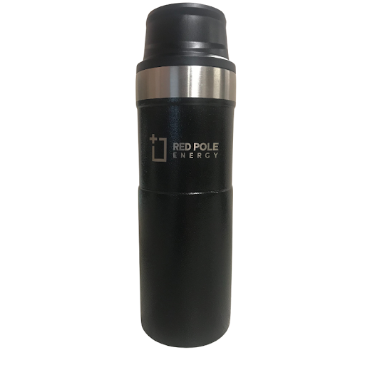 Red Pole 500ml Trigger Action Mug